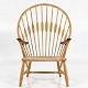 Hans J. Wegner / Johannes Hansen
JH 550 - Påfuglestolen i ask, armlæn i teak og sæde af flettet papirgarn.
2 stk. på lager
Ny-restaureret

