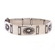 Georg Jensen Sterlingsilber Armband 56A entworfen von Henrik Pilstrup. Georg 
Jensen 1933-44. L: 18cm