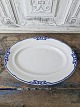 Villeroy & Boch Blå Olga ovalt fad 35 cm.
