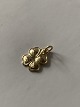 Pendant shaped like a four-leaf clover in 14 carat gold, stamped BH 585.