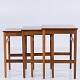 Hans J. Wegner / Andreas Tuck
AT 40 - Nesting tables of three tables with teak top and oak frame.
1 pc. in stock
Good condition
