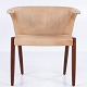 Ludvig & Eskild Pontoppidan / Own workshop
Rare armchair in teak upholstered in Rustic leather. Designed in 1962.
8 pcs. på lager
Good, used condition
