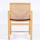 R. Thygesen & J. Sørensen / Botium
7512 - Arm chair from the "Kings Series" in ash and red leather.
1 pc. in stock
Good, used condition
