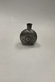 Oriental Chinese Flask in Pewter