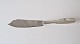 Cake knife in silver and steel