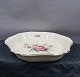 Frisenborg with gold rim Danish porcelain, Bowl, hexagonal No 1527, Ö 23cm
