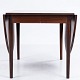 Arne Vodder / Sibast Furniture
Model 227 - Dining table in rosewood with flaps and two extension leaves.
1 pc. in stock
