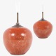 Unknown
Two Chinese table lamps in stoneware in reddish glaze with golden pattern.
1 pc. in stock
