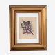 Hans Peter Zimmer
Signed gouache in wide gold frame. From 1958.
1 pc. in stock
