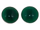 N.E. From Sterling silver
Ear clips with green stones
