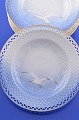 Bing & Grondahl Seagull with pierced rim deep plate # 323.5