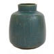 Very large Saxbo stoneware vase by Eva Stæhr Nielsen. H: 40cm. W: 32cm