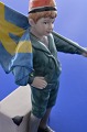 Royal Copenhagen figur Pontus