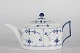 Royal Copenhagen Blue Fluted Plain 
Rare oval teapot 1/255