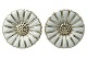 Georg Jensen sølv 
Små Daisy Marguerit ørestikker - Forgyldt sølv