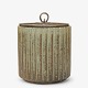 Arne Bang
Lid jar in fluted stoneware with blue-green glaze.
1 pc. in stock
