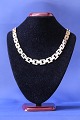 Block scarf with 3 rows and gradient, in 14 carat gold, stamped SKR 585