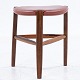 Tove & Edvard Kindt-Larsen / Gustav Bertelsen
Stool with three legs in rosewood and red leather.
1 pc. in stock
