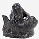 Hugo Lisbjerg / Saxbo
Sculpture of otter and fish in stoneware. Stamped.
1 pc. in stock
