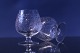Cognac glass with a beautiful classic pattern.