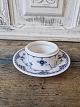Royal Copenhagen Musselmalet halvblonde smørskål på fast underfad uden låg no. 
707