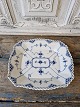 Royal Copenhagen Blue Fluted full lace bread dish no. 1143