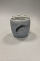 Royal Copenhagen Art Nouveau Vase med Fisk No. 169 / 104