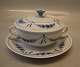 B&G 247 Bouillon cup 3 dl (481) with lid  & saucer 27.7 cm Empire tableware