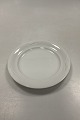 Royal Copenhagen Hvid Magnolia med uglasseret relief Dessert Tallerken No 619