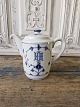 B&G Blue Fluted Hotel porcelain small coffee pot with logo "HH" no. 821