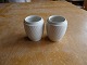 Wheat-corn (Hvedekorn) Danish porcelain by Royal Copenhagen, couple of jars 
without lids No 14241