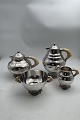 Georg Jensen Sølv Thekande, Kaffekande, Flødekande og Sukkerskål No. 43 og 188