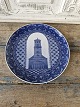 Royal Copenhagen stor mindeplatte fra 1913 Vor Frue kirke i København 28 cm.