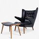 Hans J. Wegner / AP Stolen
AP 19 - Bamsestol i patineret sort 