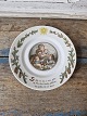 Royal Copenhagen Peters Christmas cake plate motif 6 - 19 cm.