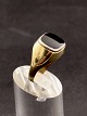 8 karat guld ring størrelse 63-64 med onyx