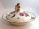 Royal Copenhagen. Saxon flower. Round covered dish. Height 17 cm. Diameter 28 
cm. Produced before 1890. (1 quality)