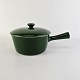 Lyngby kasserolleGrøn glasurfarvet