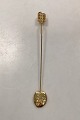 Georg Jensen Golden Christmas Candleholder - Walnut 2004