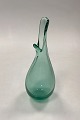 Holmegaard Duckling / Beak Vase of green glas