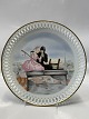 Bing & Grondahl H.C. Andersen plate.The Shepherdess and the Chimney Sweep.SOLD
