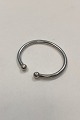 Ole Jacobsen Modern open Armring in Sterling Silver