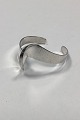 Modern open Armring in Sterling Silver