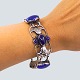 Georg Jensen;
Early bracelet from Georg Jensen in silver, set with Lapis Lazuli, No 34