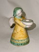 L. Hjorth Angel figurine In Yellow dress