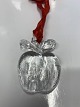Glass hanging apple, Bertil Vallien, Kosta Boda.Size 6 x 4.1 cm.