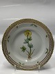 Flora DanicaCake plate 17 cm. #3551"Ranunculus nivalis L.".