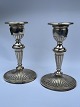Svend Toksværd: Pair of candlesticks in silver plate