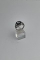 Georg Jensen Sterling Sølv Ring No. 10 Moonlight Blossom Månsten