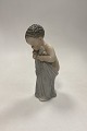 Royal Copenhagen Art Nouveau Figurine of Naked Baby in cloth No. 3505